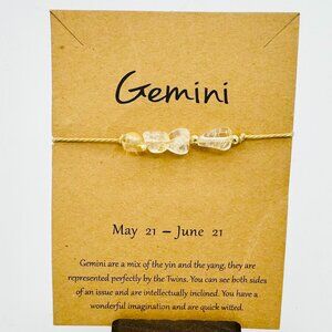 Gemini Stone Bracelet - NWT